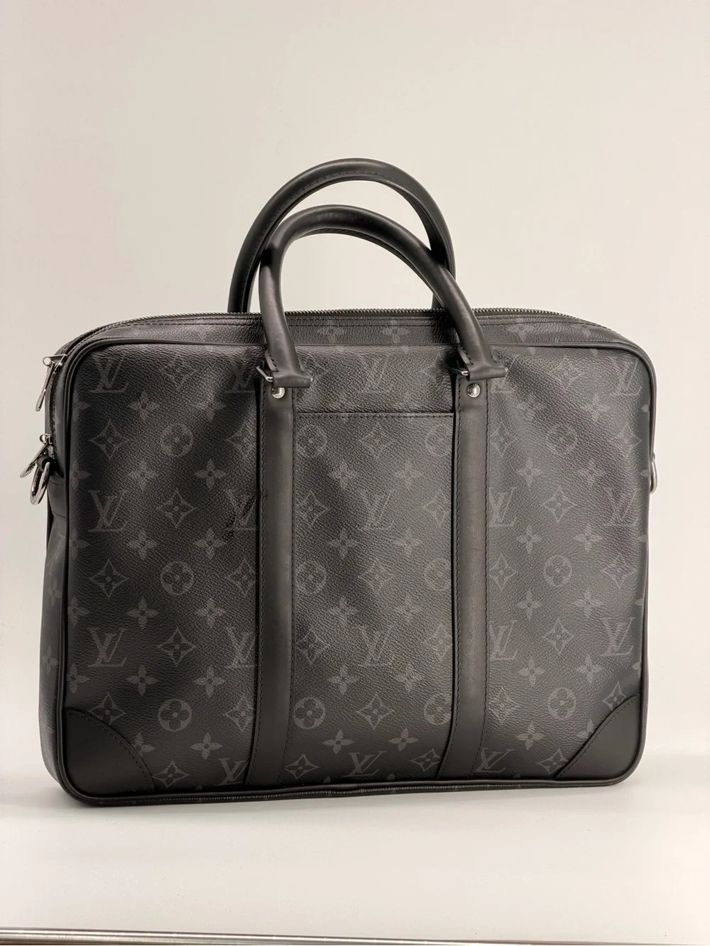 Louis Vuitton Eclipse Monogram Porte-Documents Voyage PM Briefcase